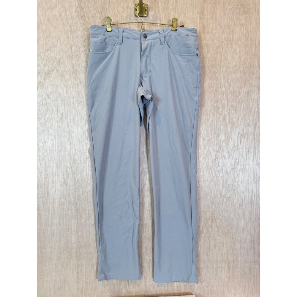 Rye 51 Mens Grey Stretch Slacks Size 31 Waist Technical Five Pocket Pants